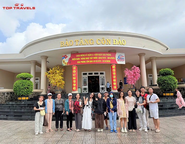 Landtour Côn Đảo 2N1Đ Đón Tại Côn Đảo - Khách Đoàn