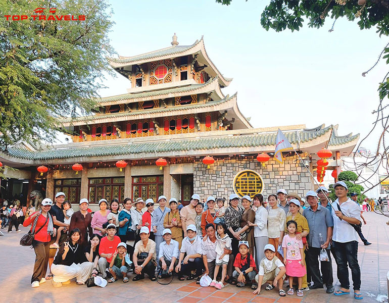 Tour Miếu Bà Chúa Xứ Châu Đốc 1N1Đ Núi Cấm - Rừng Tràm Trà Sư