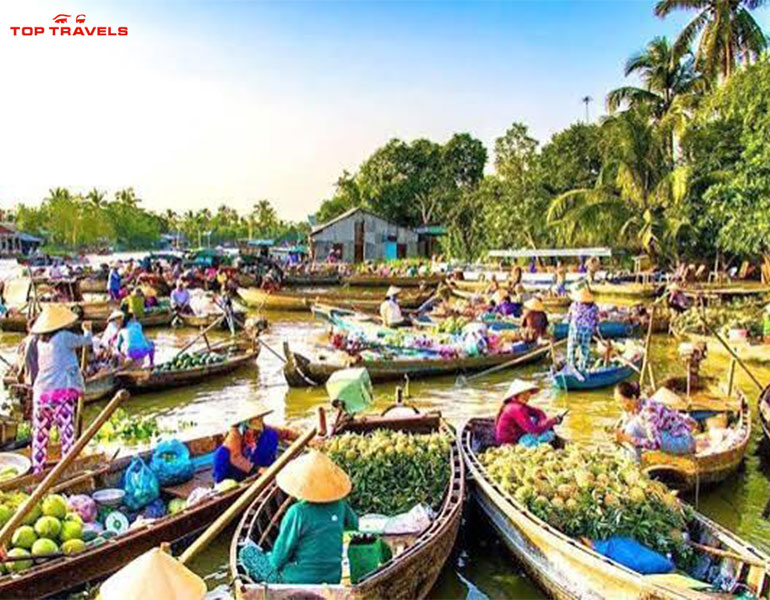 Tour Miền Tây 2N1Đ Mỹ Tho Cần Thơ Có Cồn Sơn Trọn Gói - Khách Đoàn